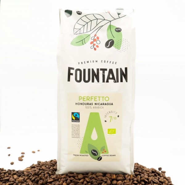 FOUNTAIN - Bohne PERFECTO BIO Fairtrade 100 % Arabica